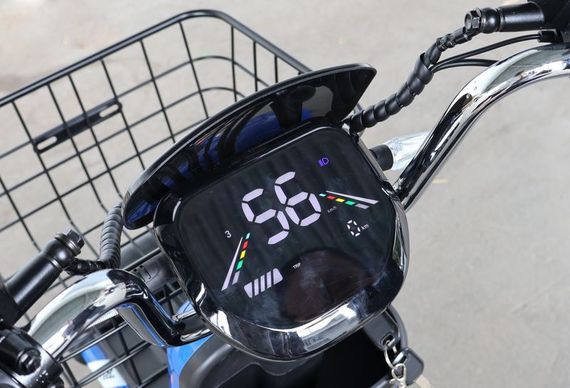 Електроскутер Maxxter RUNNER (Black-Blue) | Зображення 9