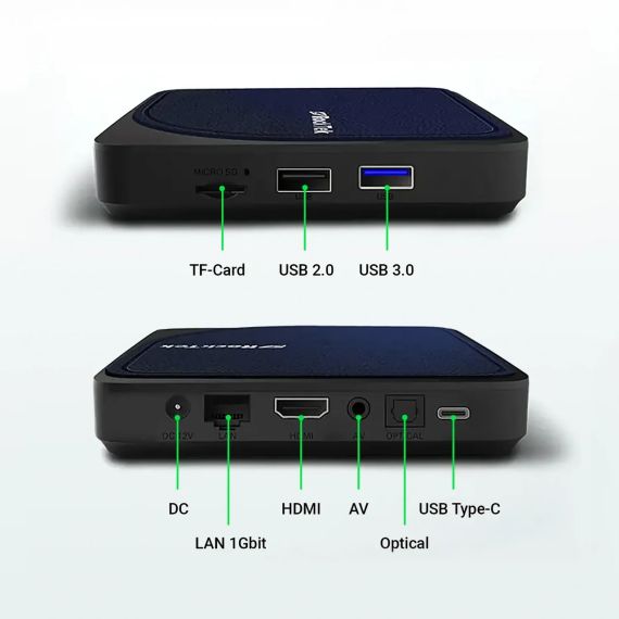 СМАРТ ТБ-приставка RockTek G2 smart 4 64 гб | Зображення 2
