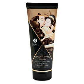 Їстівний масажний крем Shunga Kissable Massage Cream (200 мл), Intoxicating Chocolate
