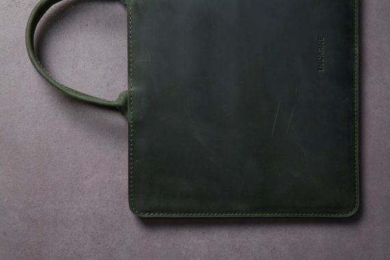 Чохол для ноутбука вінтажний Incarne Stem MacBook Air 15" 2023-2025 stem-green-vintage-air-15 зелений | Зображення 2