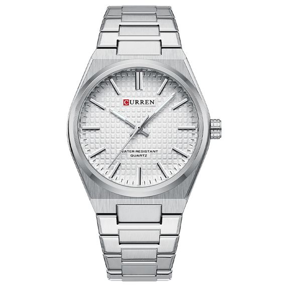 Чоловічий годинник Curren 8439 Silver-White