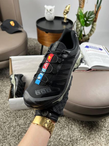 Мужские кроссовки Salomon XT-4 Carbon Black Grey Silver весна / літо / осінь A3633 | Зображення 3
