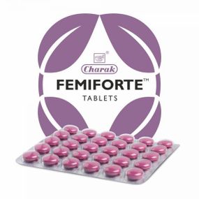 FEMIFORTE Charak, ФЕМИФОРТЕ  Чарак для женского здоровья, борется с лейкореей, противомикробное, 30 таб