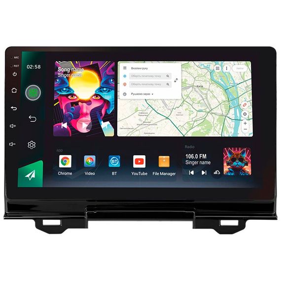 Штатна магнітола Sigma PRO 9464 4+64 Gb Honda HR-V RV RZ 2021 9"