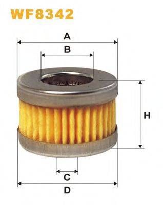 Фільтр палив. газ. обладнання LANDI WF8342PM9992 (вир-во WIX-FILTERS) WIX FILTERS WF8342