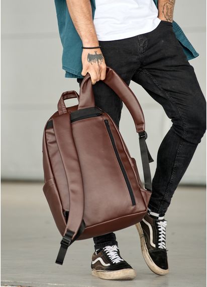 Чоловічий рюкзак Sambag ZARD LRT шоколадний 46 х 28 х 13 см (25088020m) | Зображення 2