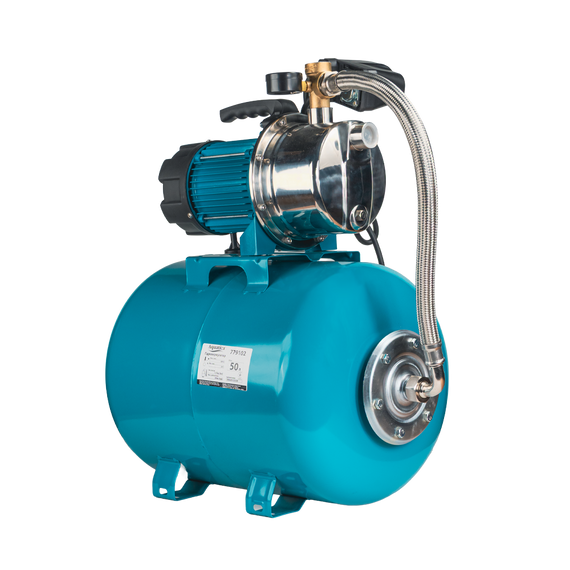 Насосна станція Leo EKJ-1202S/50UA 1.2 кВт Hmax 48 м Qmax 80 л/хв 50 л (775314/50) | Зображення 4