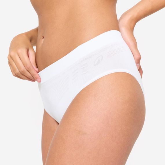 Труси жіночі безшовні 3 пари фіолетові/білі/сині - XL/XXL | Зображення 2