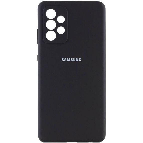 Чохол Silicone Cover Full Camera (AA) для Samsung Galaxy A33 5G, Чорний