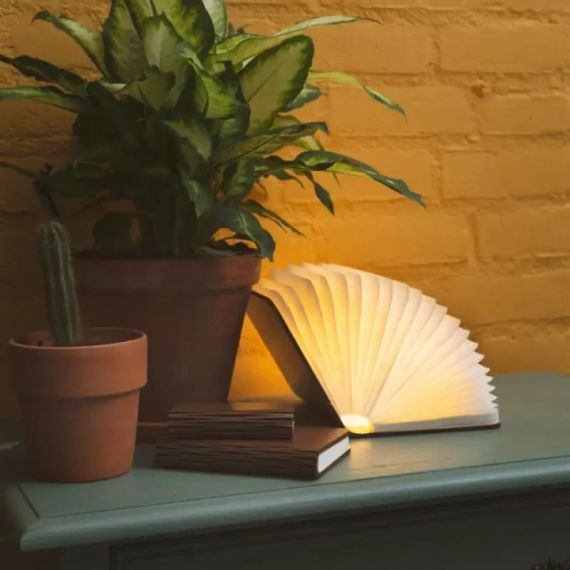 Светильник-книга, ночник книжка VHG Foldable Book Lamp Brown | Зображення 5
