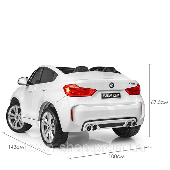 Детский электромобиль Джип Bambi JJ2168EBLR-1 BMW | Зображення 1