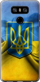 Чехол на LG G6 Флаг и герб Украины 1 "375u-836-17620"