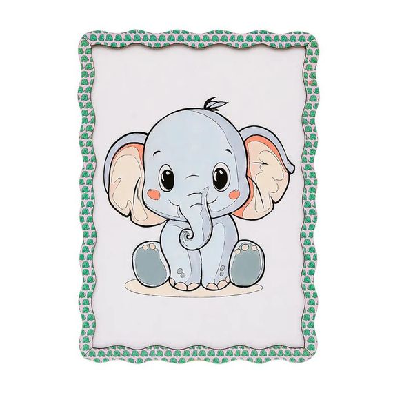 Дитячий набір для розпису по дереву "Слоник" Puz-22949 формат А4