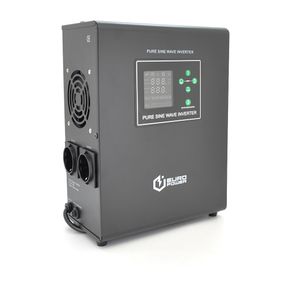 ДБЖ з правильною синусоїдою Europower EPWM-MPS-2000/24 (1400 Вт) 5/10/15/20/30А, під зовнішню АКБ 24В (AGM/GEL/LFP), кріплення на