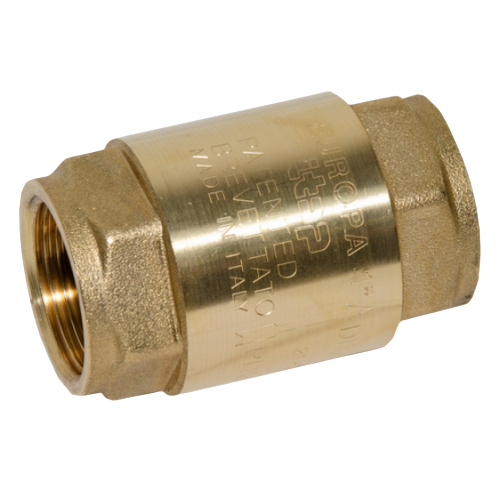 Клапан зворотній d25мм M1"*F1" латунь "EA"18003 EuroAqua "EA"18003