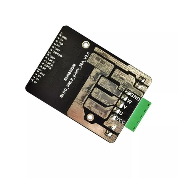Контроллер Двигателя BLDC DC 6-80V Трехфазный DC Бесщеточный Регулятор Двигателя Без Холла | Зображення 3