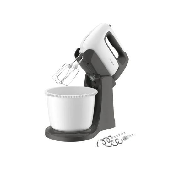 Міксер стаціонарний Tefal HT464138 500 Вт сірий