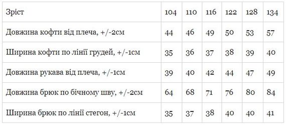 Костюм для дівчинки Носи своє 134 Бежевий (p-2542-214746) | Зображення 6