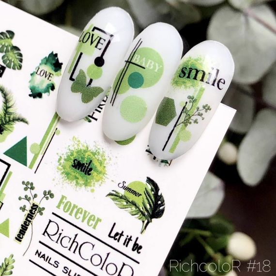 Рифленый слайдер RichColor 018 на водяной основе (6.5x9.5см) | Зображення 1