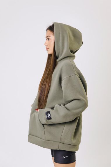 Худі унісекс МА (02) олива | Зображення 5