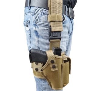 Кобура Glock-17 набедренная (oxford койот 600-D)