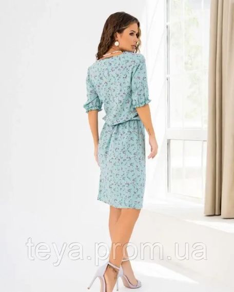 Платье для женщин цвет мятный размер L FI_008119 | Зображення 2