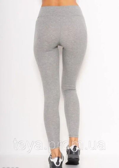 Легінси колір світло-сірий розмір 4XL FI_005354 | Зображення 2