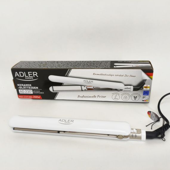Випрямляч для перукарень ADLER AD-2317 200Вт, Випрямляч праска для короткого волосся EH-21 | Зображення 5