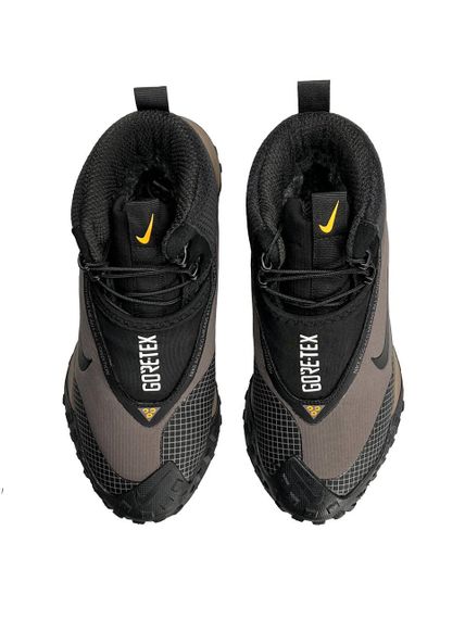 Зимові чоловічі кросівки ACG Mountain Fly Black Brown Fur , В'єтнам 44 28 | Зображення 2