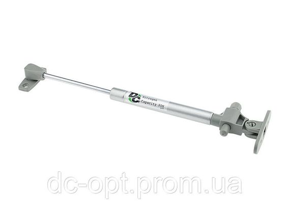 Амортизатор газовый для ДСП 80N с отбойником, серый ДС ПреміумЛайн