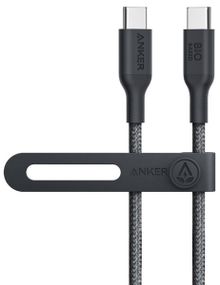 Кабель Anker 544 USB-C to USB-C - 0.9m 140W Bio-Nylon Black