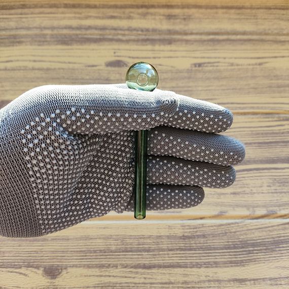 Стеклянная трубка Pocketbowl Oil Green | Зображення 2