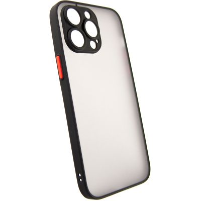 Чехол для мобильного телефона Dengos Matte iPhone 14 Pro Max (black) (DG-TPU-MATT-126) | Зображення 1