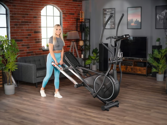 Орбитрек Hop-Sport HS-160CF Stage электромагнитный серый | Зображення 3