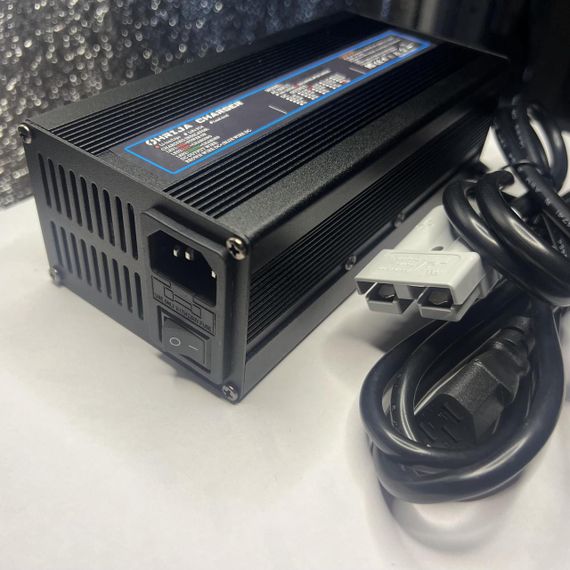Зарядний пристрій OHRIJA 4S, li-ion DC 16.8V 20а + Anderson 50А CC/CV алюмінієвий корпус | Зображення 2