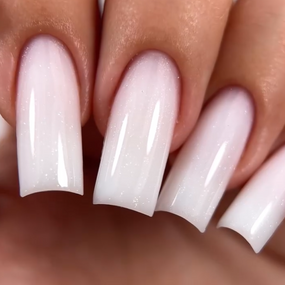 Гель для наращения ногтей Valeri Builder Gel №17 (молочный с шиммером) 15мл