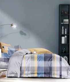 Комплект постільної білизни Soho Євро Elle 200х230 см Delicat Grey