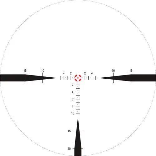 Приціл Nightforce NX8 1-8x24 F1 ZeroS 0.2 сітка Mil FC-Mil з підсвічуванням | Зображення 2