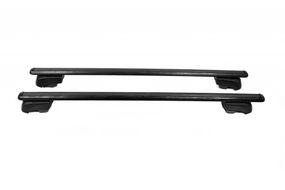 Перемычки на встроенные рейлинги под ключ Bold Bar V2 (2 шт) Серые для Kia Soul II 2013-2018 гг