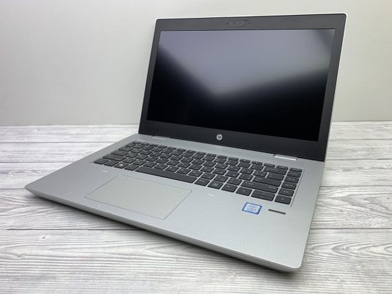 Ноутбук HP ProBook 640 G4 / 14" (1920x1080) IPS / Intel Core i5-8250U (4 (8) ядра по 1.6 - 3.4 GHz) / 8 GB DDR4 / 240 GB SSD / Intel UHD Graphics 620 / WebCam б/в | Зображення 2