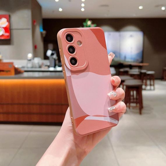 Чехол HZLFCZL для Samsung Galaxy S24, симпатичный эстетичный художественный расписной объектив, защита телефон | Зображення 2