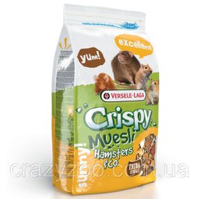 Корм для гризунів Versele-Laga Crispy Muesli Hamster 1 кг 617212