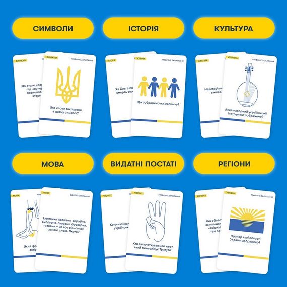 Карткова гра "Шевченко питає" orner-1909, 180 карток з запитаннями | Зображення 1