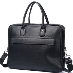 Шкіряна чоловіча сумка-портфель для ноутбука Tiding Bag M364A