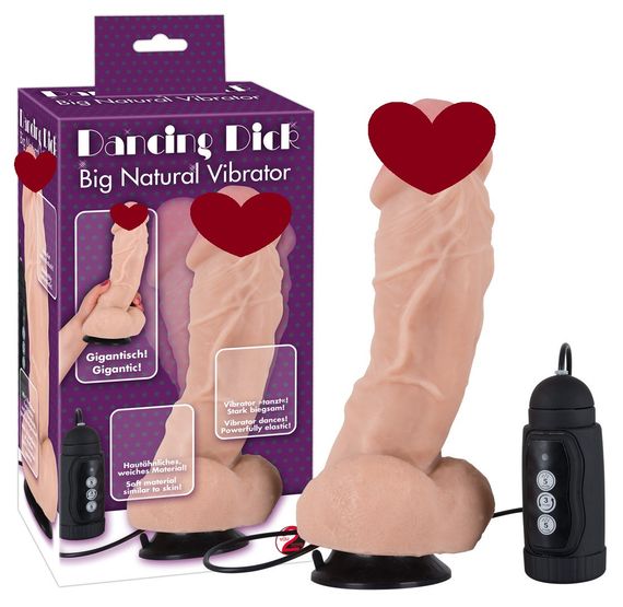 Реалістичний вібратор Dancing Dick sexstyle
