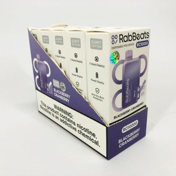 Elf Bar RabBeats RC10000 смак Ожина Журавлина (Blackberry Cranberry) (ws95742) | Зображення 3
