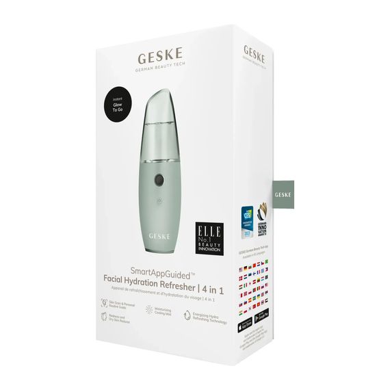 Зволожувач для шкіри обличчя GESKE Facial Hydration Refresher 4 in 1 gray, Зелений | Зображення 7