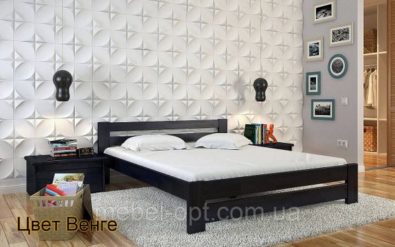 Деревянная кровать Симфония 90х190 см Arbor Drev двуспальная, 180х200 | Зображення 2