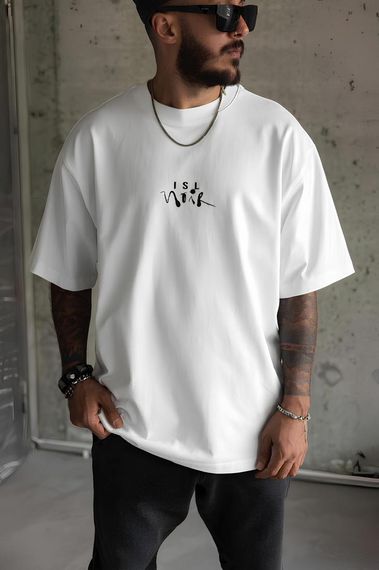 Футболка з ДТФ принтом (оверсайз) | Зображення 1