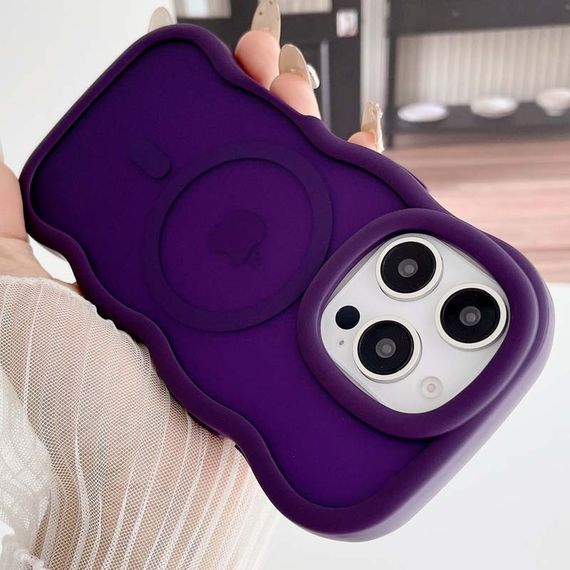 Чохол TPU+PC Undine with MagSafe для Apple iPhone 15 Pro (6.1") Purple | Зображення 3